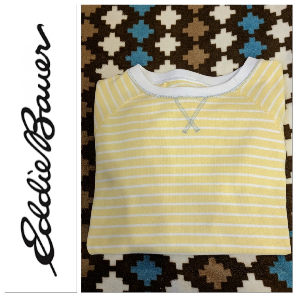 Eddie Bauer Striped Long Sleeve Shirt Size PS - Picture 5 of 8